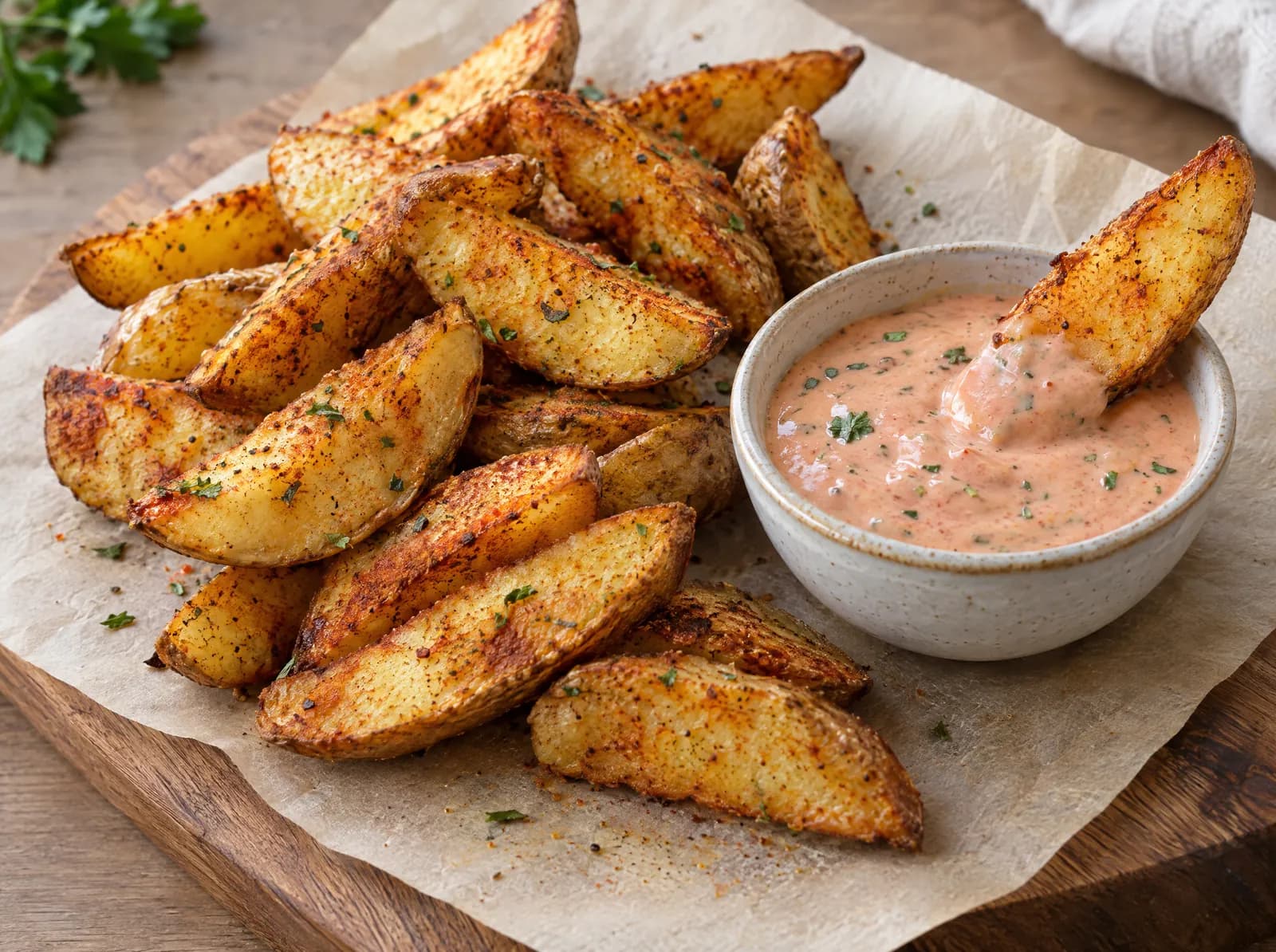 Knusprige Ofen-Wedges